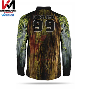 Camiseta de Paintball Premium, Diseño Personalizado, Ligera, Transpirable, Tejido de Poliéster, Tecnología de Absorción de Humedad, Ajuste Ajustable - Product Image 6