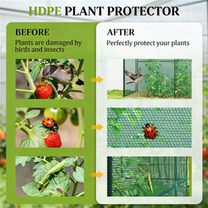Rete Protettiva Verde Spaziosa per Colture Alte da Giardino - Product Image 2