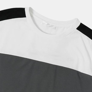 เสื้อยืดสกรีนสีดำ สไตล์สตรีทแวร์ ผ้าฝ้ายวินเทจ พิมพ์ลาย ระบายอากาศได้ดี สวมใส่สบาย แขนสั้น เสื้อยืดผู้ชาย - Product Image 4
