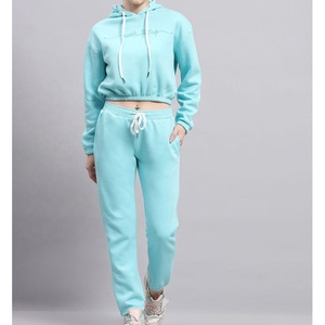 Survêtements pour femmes, survêtement personnalisé avec logo, ensemble sweat-shirt, ensemble short 2 pièces, vêtements pas chers pour femmes, haut court, sweat-shirt à capuche - Product Image 3