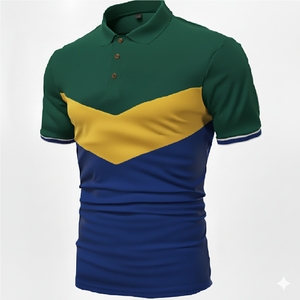 Mens <b>Classic</b> Polo Shirt Short Sleeve Breathable Cotton Casual Slim Fit Summer Fashion Golf Polo T Shirt - Product Image 5