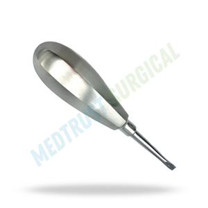Elevador Dental Recto Manual de Acero Inoxidable de 4.5mm, Instrumento Quirúrgico Dental para Separación y Extracción de Dientes - Product Image 4