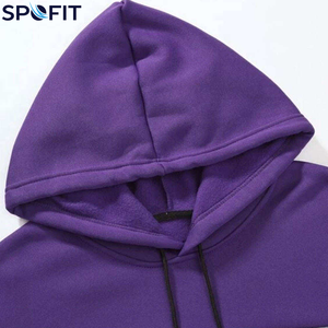 Conjunto Deportivo de Invierno para Hombre, Dos Piezas, Logotipo Personalizado, Algodón de Alta Calidad, Transpirable, Informal, con Capucha, para Correr, Tallas Grandes, Último Estilo - Product Image 3