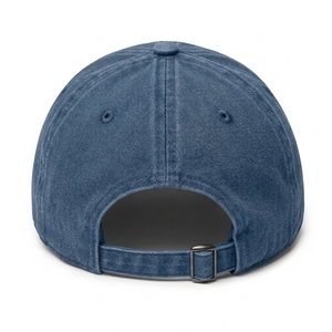Casquette de baseball unisexe en toile de coton lavée personnalisée, réglable, style « Dad Hat », avec logo brodé, profil bas, décontractée, pour l'extérieur, les voyages et la mode - Product Image 6