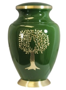 *Patriotic <b>Memorial</b> Art Deco Vintage Durable Handmade Aluminum Alloy Mini Urns for Human Ashes 3-4L Capacity Military Loving - Product Image 5