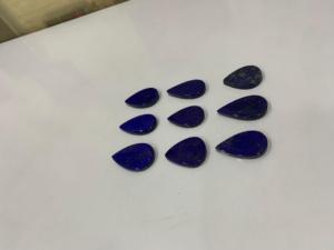 พลอยลาพิส ลาซูลีธรรมชาติทรงหยดน้ำ คุณภาพสูง สีน้ำเงินเข้ม สำหรับทำเครื่องประดับ ขายส่ง พลอยประจำเดือนเกิดเดือนพฤษภาคม - Product Image 1