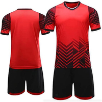Tenues de football pour hommes adultes SPORTLICH WEAR, respirantes, séchage rapide, 100% polyester, col rond, fermeture à cordon, poches latérales