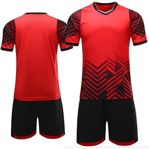 Tenues de football pour hommes adultes SPORTLICH WEAR, respirantes, séchage rapide, 100% polyester, col rond, fermeture à cordon, poches latérales - Product Image 5