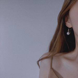 Pendientes Pequeños de Perlas Edison Naturales de Color Púrpura Emperador de 9-10 mm, Chapados en Oro de 18 Quilates, Estilo de Moda de Lujo - Product Image 4