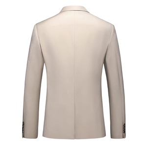 Traje de terciopelo de estilo británico para hombre, de botonadura sencilla - Product Image 2