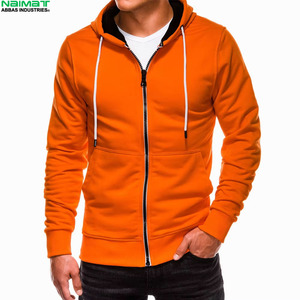 Veste polaire à capuche zippée pour homme, col cadet, fermeture semi-automatique, coupe décontractée, facile à enfiler, pour usage quotidien, chaude et confortable - Product Image 1
