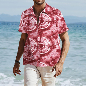 เสื้อเชิ้ตชายหาดแฟชั่นผ้าฝ้ายพิมพ์ลายสั่งทำดีไซน์ใหม่สไตล์ลำลอง - Product Image 6