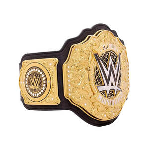 American <b>WWE</b> Championship <b>belts</b> Gold Plated for Women Wrestling Title - Product Image 2