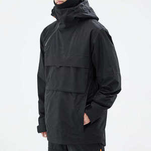 Chaqueta Anorak Impermeable Techwear para Hombre, Estilo Táctico Urbano, Cortavientos con Capucha, Funcional, Tipo Cargo - Product Image 2