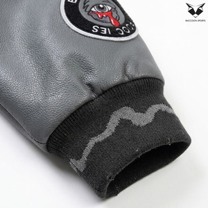 Nouvelle collection 2026 : Blousons universitaires de baseball confortables noirs et gris – Créez votre propre modèle – Meilleur fournisseur de vêtements d'hiver - Product Image 4