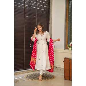 ENSEMBLE DE COSTUME DE QUALITÉ PREMIUM BLANC TANIYA - Product Image 5