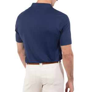 เสื้อเชิ้ตผู้ชายทรงปกติ ผ้าถักเนื้อนุ่ม 100% ผ้าฝ้าย ระบายอากาศได้ดี รับผลิตตามแบบ (ODM) ขายส่ง กระดุมติด แขนครึ่งตัว สีสันหลากหลาย น้ำหนัก 180 กรัม - Product Image 5