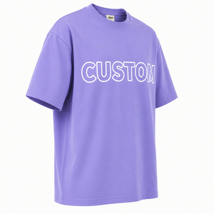 Camiseta de Manga Corta para Hombre, Corte Regular, 100% Algodón, Frente Liso, Color Sólido, Cuello Redondo, Estilo Casual, Tejido Jersey, Ecológica, Color Negro - Product Image 3