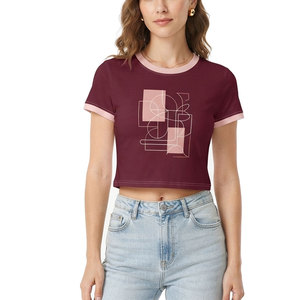 เสื้อครอปท็อปผู้หญิงสไตล์ลำลองสำหรับฤดูร้อน แฟชั่นแนวสตรีทสุดฮิต - Product Image 1