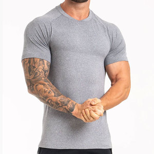 Camiseta Deportiva de Compresión Personalizada, Corte Ajustado, 100% Algodón, Ajuste Musculoso, Alta Calidad, para Entrenamiento, Gimnasio, Ropa Deportiva para Hombre - Product Image 4