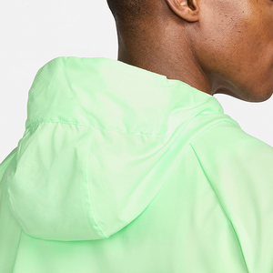 Chaqueta impermeable con capucha, estilo deportivo, con bloques de color, manga larga, a prueba de viento, de poliéster, para primavera. - Product Image 5