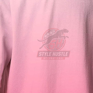 Camiseta extragrande personalizada al por mayor con logo impreso para hombre, manga corta, ropa informal, 100% algodón, corte holgado. - Product Image 6