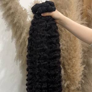 Cabello rizado birmano caliente de 32 y 34 pulgadas, con puntas súper gruesas, cabello humano virgen con cutícula alineada de Vietnam - Product Image 4