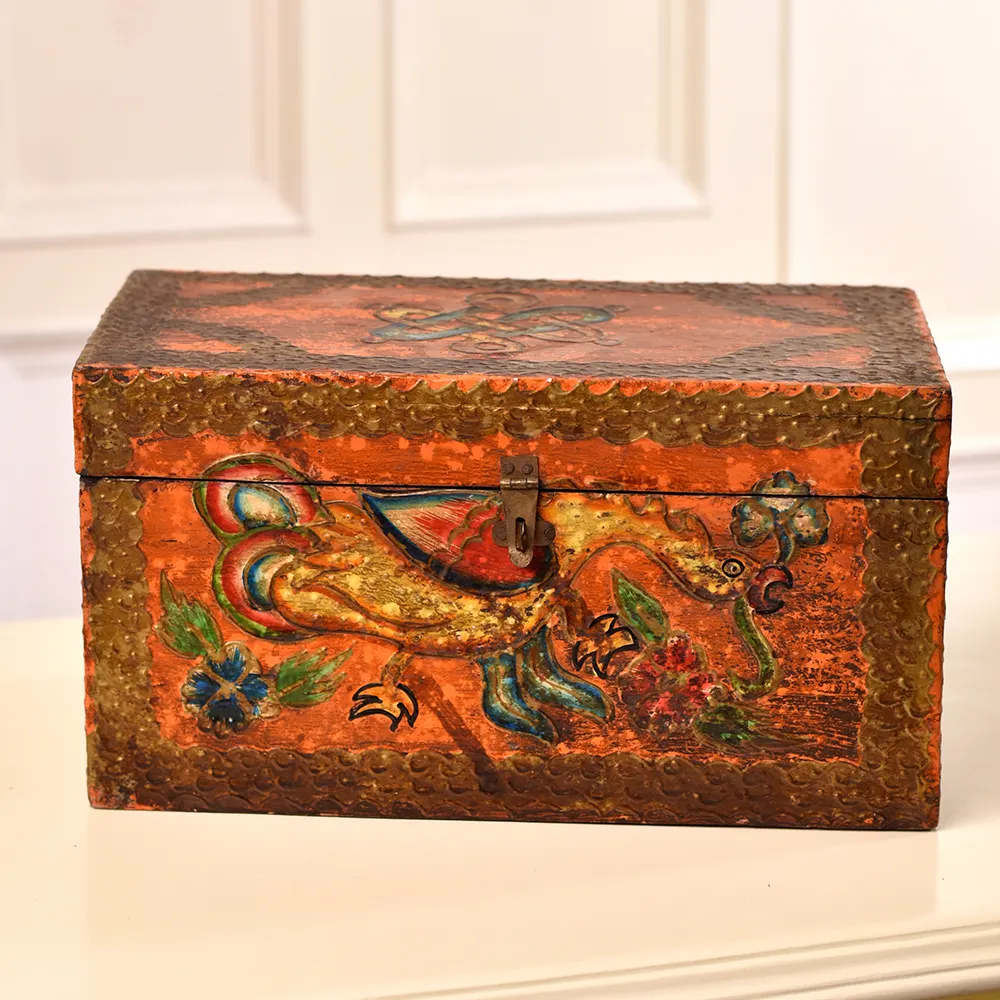 New Arrival handmade chim Thiết kế hộp đồ trang sức nhiều màu hộp gỗ trang trí nội thất món quà item lưu trữ hộp