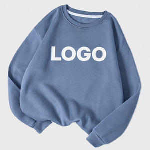 เสื้อสเวตเชิ้ตคอกลมโอเวอร์ไซส์สีเขียวมะกอกสำหรับผู้หญิง ขายส่งเสื้อผ้าสตรีทแวร์จากซัพพลายเออร์ในสหรัฐอเมริกา สหราชอาณาจักร ยุโรป รับออเดอร์จำนวนมาก - Product Image 4