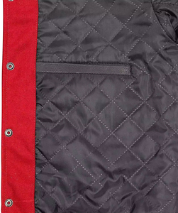 OEM Factory Manufacturer 2026 Customized <b>Men</b> Varsity Jacket Breathable Plus Size Jacket for <b>Men</b> Wholesale - Product Image 4