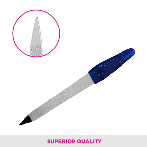 Wholesale Fancy Handle Nail <b>File</b> Stainless Steel Nail <b>File</b> Fingernail Double Side Nail <b>File</b> For Beauty With Customize Packing - Product Image 6