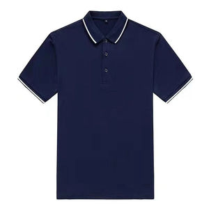 Chemises unisexes pour hommes avec logo personnalisé imprimé, tissu tricoté en spandex/polyester, poche, anti-plis, qualité supérieure - Product Image 3