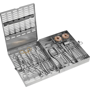 Ensemble d'instruments orthopédiques vétérinaires ORTHO GENIX de haute qualité, 20 pièces, en acier inoxydable, manuel, classe I, certifié CE ISO13485 - Product Image 4