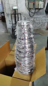 DHEER Stainless Steel KADI DABBA Food Storage <b>Containers</b>-Stackable Dishwasher Safe Eco-Friendly 9/6 PCS Set - Product Image 1