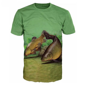 Servicio OEM, Camiseta de Pesca Unisex Personalizada con Estampado, 100% Poliéster, Corte Ajustado, Manga Larga, Secado Rápido, Transpirable, UPF 50 - Product Image 3