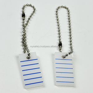 Low MOQ Customized Vintage Acrylic Luggage Tag Carabiner Backpack Tag <b>Personalized</b> Hard-Wearing Fashion Trend - Product Image 4