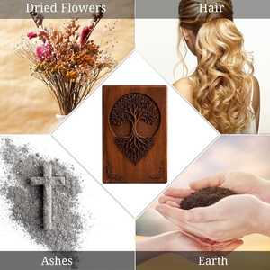 Handmade Indian Rosewood Tree of Life Engraved Rectangle <b>Box</b> 100% Handmade Home Decoration Tabletop Craft - Product Image 2
