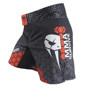 Shorts MMA de haute qualité pour combats personnalisés, shorts de qualité supérieure pour BJJ, vente en gros de pantalons de grappling pour arts martiaux, vêtements d'arts martiaux - Product Image 1