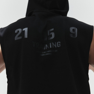 Sweat à capuche épais personnalisé avec logo en relief, broderie 3D et impression sérigraphique pour hommes - Product Image 3