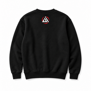 Sweat-shirt personnalisé épais en polaire pour l'hiver, col rond, vente en gros, marque privée, streetwear, fournisseur OEM, polyester/coton - Product Image 2