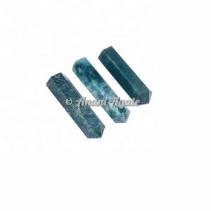 Puntos de lápiz de ágata musgo, venta al por mayor, proveedor en línea, fabricante de puntos de cristal - Product Image 2