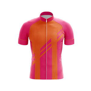 Cycling Jersey Set Breathable Quick Dry Anti-Bacterial Short Sleeve Mountain Bike Cycling Wear Digital Print Plus Size 100% - Product Image 4