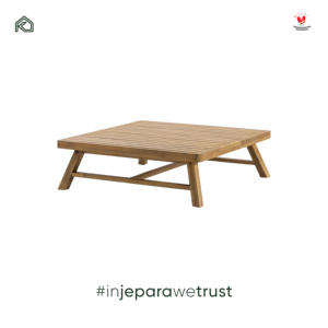 Luxury Solid Teak Wood <b>Foldable</b> Waterproof Outdoor Coffee <b>Table</b> Modern Farmhouse <b>Garden</b> Patio Resort Villa Hotel Furniture - Product Image 4