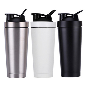 20/25oz Ice <b>Shaker</b> Stainless Steel Protein <b>Shaker</b> As Seen on Shark Tank Reusable Gym Water <b>Bottle</b> Powder Coated <b>Bottle</b> Mugs - Product Image 2