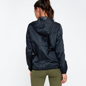 100% Cotton Breathable Finished Womens Oversize Casual Sportswear Windbreaker <b>Jacket</b> With Drop Shoulder And Zipper Closure - Product Image 3