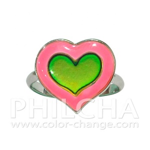 Fashion Children Kids Jewelry Adjustable Glow-in-dark Changing Color <b>Mood</b> <b>Rings</b> - Product Image 1