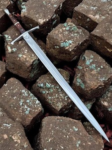 Espada de Acero de Damasco Hecha a Mano para Venta al por Mayor |   Espada de Caza Hecha a Mano de Acero de Damasco - Product Image 4