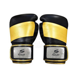 Nuevos Guantes de Boxeo de Cuero Impermeables con Espuma de Alta Densidad, Diseño Duradero para Entrenamiento de Principiantes y Luchadores Profesionales - Product Image 4