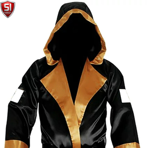 Bata de Boxeo para Hombre Adulto SUMROOS, Satén, Color/Logotipo Personalizado, Transpirable, Cómoda, Tallas Personalizadas, para Todas las Temporadas, para MMA, Muay Thai - Product Image 3