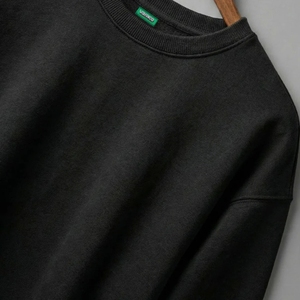 คอลเลคชั่นฤดูหนาวสำหรับผู้ชาย แบรนด์แฟชั่นใหม่ เสื้อฮู้ดดี้คอกลมทรงปกติ ผ้าฝ้าย 100% ระบายอากาศได้ดี บุขนหนานุ่ม - Product Image 3